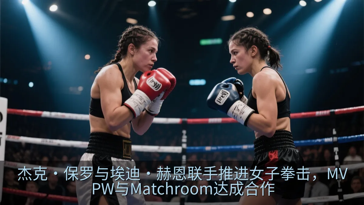 杰克·保罗与埃迪·赫恩联手推进女子拳击，MVPW与Matchroom达成合作