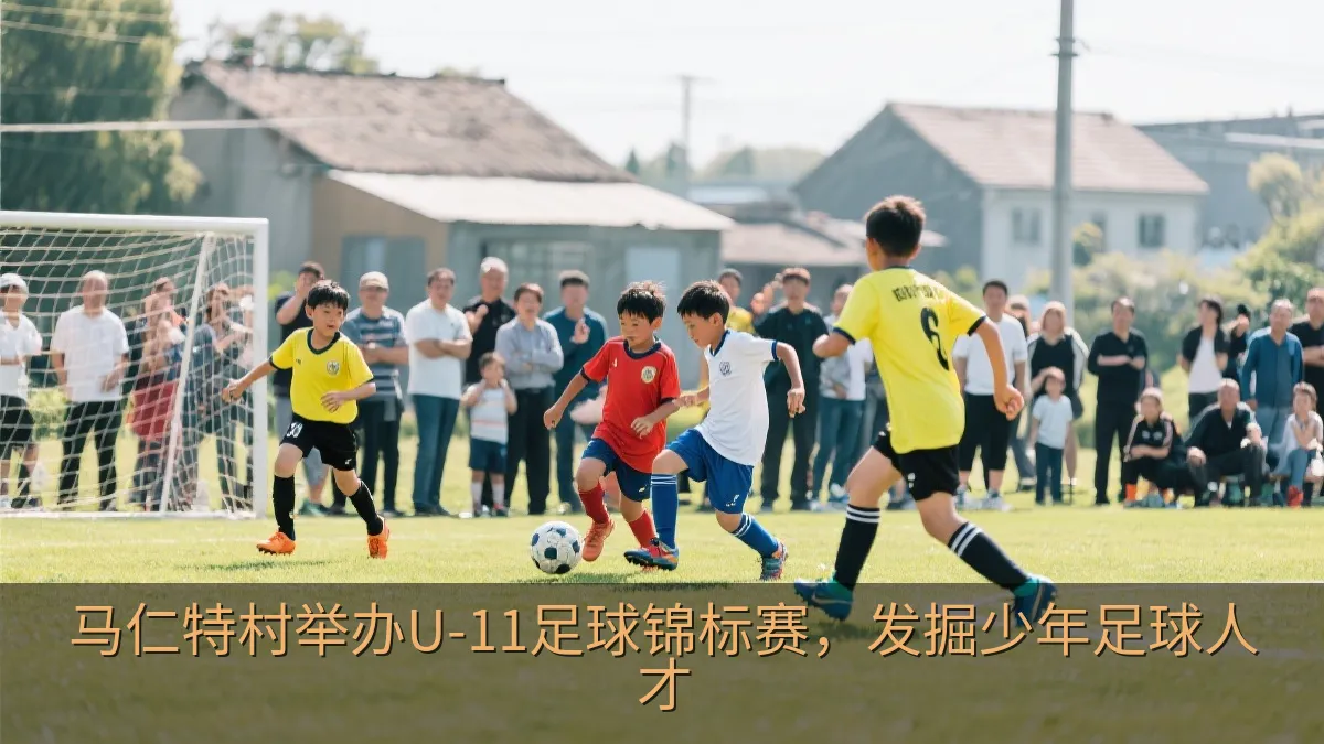 马仁特村举办U-11足球锦标赛，发掘少年足球人才